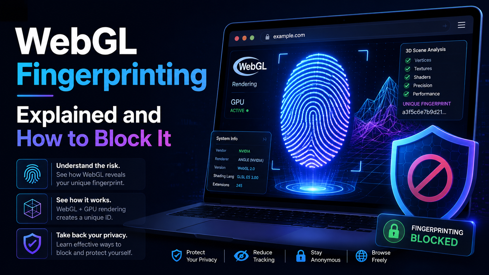 WebGL Fingerprinting Explained and How to Block It